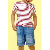 Kids´ Round Neck Striped T-Shirt Miles